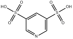 PYRIDINE-3,5-DISULFONIC ACID Structure