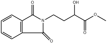 메틸4-(1,3-디옥소이소인돌린-2-일)-2-히드록시부타노에이트 구조식 이미지