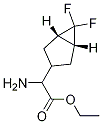 ethyl 2-aMino-2-((1R,3r,5S)-6,6-difluorobicyclo[3.1.0]hexan-3-yl)acetate 구조식 이미지