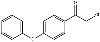Ethanone,2-chloro-1-(4-phenoxyphenyl)- 구조식 이미지