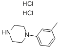 1-(3-메틸페닐)피페라진이염화물수화물 구조식 이미지