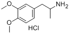 1-(3,4-dimethoxyphenyl)propan-2-amine Structure