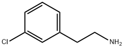 2-(3-Chlorophenyl)ethylamine 구조식 이미지
