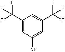 3,5-Bis(trifluoromethyl)benzenethiol 구조식 이미지