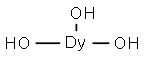 디스프로슘삼수산화물 구조식 이미지