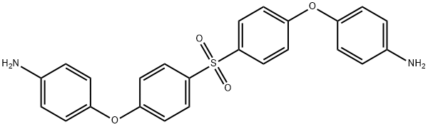 Bis[4-(4-aminophenoxy)phenyl]sulfone 구조식 이미지