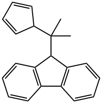 9-[1-(2,4-CYCLOPENTADIEN-1-YL)-1-METHYLETHYL]-9H-FLUORENE Structure