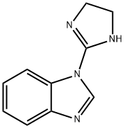 1H-Benzimidazole,1-(4,5-dihydro-1H-imidazol-2-yl)-(9CI) Structure