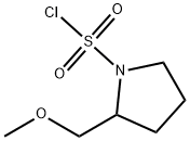 2-(Methoxymethyl)-1-pyrrolidinesulfonyl chloride Structure