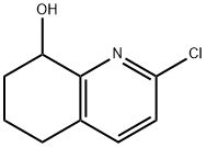 2-Chloro-5,6,7,8-tetrahydro-8-quinolinol Structure