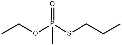 메틸포스포노티오산O-에틸S-프로필에스테르 구조식 이미지