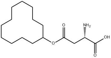 beta-cyclododecyl aspartate Structure