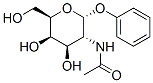 PHENYL 2-ACETAMIDO-2-DEOXY-ALPHA-D-GALACTOPYRANOSIDE Structure