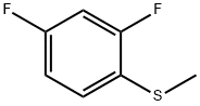 Benzene, 2,4-difluoro-1-(methylthio)- (9CI) 구조식 이미지