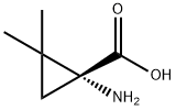 (R)-1-AMINO-2,2-DIMETHYLCYCLOPROPANECARBOXYLIC ACID Structure