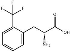D-2-트리플루오롬에틴알라닌 구조식 이미지