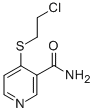 4-(2-Chloroethylthio)nicotinamide Structure