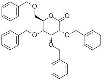 2,3,4,6-TETRA-O-BENZYL-D-GLUCONO-1,5-LACTONE 구조식 이미지