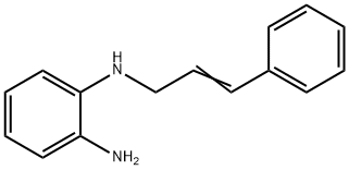 N-(3-PHENYLPROP-2-ENYL)BENZENE-1,2-DIAMINE Structure