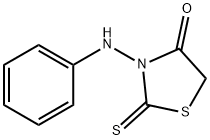 3-anilino-2-thioxo-1,3-thiazolidin-4-one Structure
