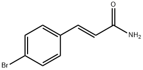 2-PropenaMide, 3-(4-broMophenyl)-, (2E)- Structure