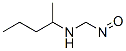 N-니트로소메틸(1-메틸부틸)아민 구조식 이미지