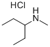 METHYL-(3-PENTYL)-AMINE HCL Structure