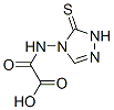 Acetic  acid,  [(1,5-dihydro-5-thioxo-4H-1,2,4-triazol-4-yl)amino]oxo-  (9CI) Structure
