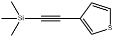 3-(TRIMETHYLSILYLETHYNYL)THIOPHENE  97 Structure