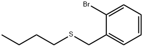 (2-Bromobenzyl)(butyl)sulfane Structure