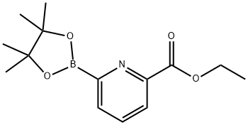 6-(ETHOXYCARBONYL)PYRIDINE-2-BORONIC ACID PINACOL ESTER Structure