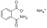 ammonium 2-(aminocarbonyl)benzoate  Structure