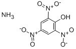 AMMONIUM 2,4,6-TRINITROPHENOLATE Structure