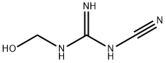 N-cyano-N'-(hydroxymethyl)guanidine Structure