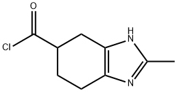 1H-Benzimidazole-5-carbonyl chloride, 4,5,6,7-tetrahydro-2-methyl- (9CI) Structure