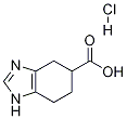 4,5,6,7-Tetrahydro-1H-benzoiMidazole-5-carboxylic acid hydrochloride Structure