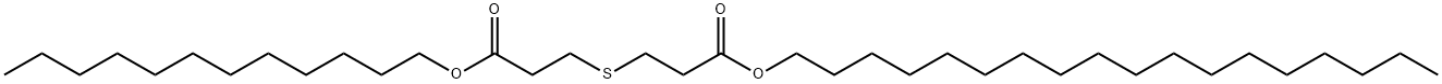 octadecyl 3-[[3-(dodecyloxy)-3-oxopropyl]thio]propionate Structure