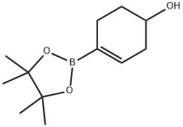 4-(4,4,5,5-TETRAMETHYL-1,3,2-DIOXABOROLAN-2-YL)CYCLOHEX-3-ENOL Structure