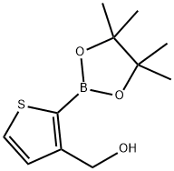 (2-(4,4,5,5-tetraMethyl-1,3,2-dioxaborolan-2-yl)thiophen-3-yl)Methanol Structure