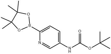 Boc-5-AMinopyridine-2-boronic acid pinacol ester Structure