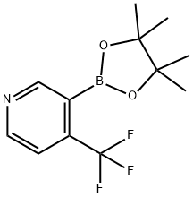 4-(Trifluoromethyl)pyridine-3-boronic acid pinacol ester Structure