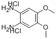 4,5-디메톡시옥시-1,2-페닐렌디아민디하이드로옥시드 구조식 이미지