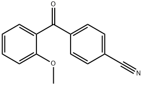 4-CYANO-2'-METHOXYBENZOPHENONE 구조식 이미지
