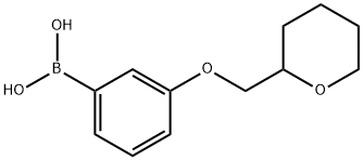 [3-(Oxan-2-ylmethoxy)phenyl]boranediol Structure