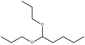 Pentanal dipropyl acetal Structure