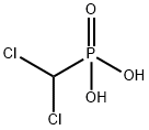 (dichloromethyl)phosphonic acid 구조식 이미지