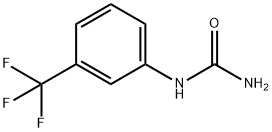 3-(TRIFLUOROMETHYL)PHENYLUREA Structure