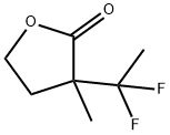 알파-(1,1,-디플루오로에틸)-알파-메틸-감마-부티로락톤 구조식 이미지