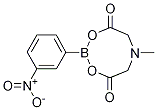 6-Methyl-2-(3-nitrophenyl)-1,3,6,2-dioxazaborocane-4,8-dione 구조식 이미지