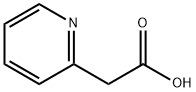2-Pyridylacetic acid 구조식 이미지